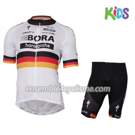 Enfant Tenue Maillot + Cuissard 2017 Bora-Hansgrohe Championnats de Allemagne